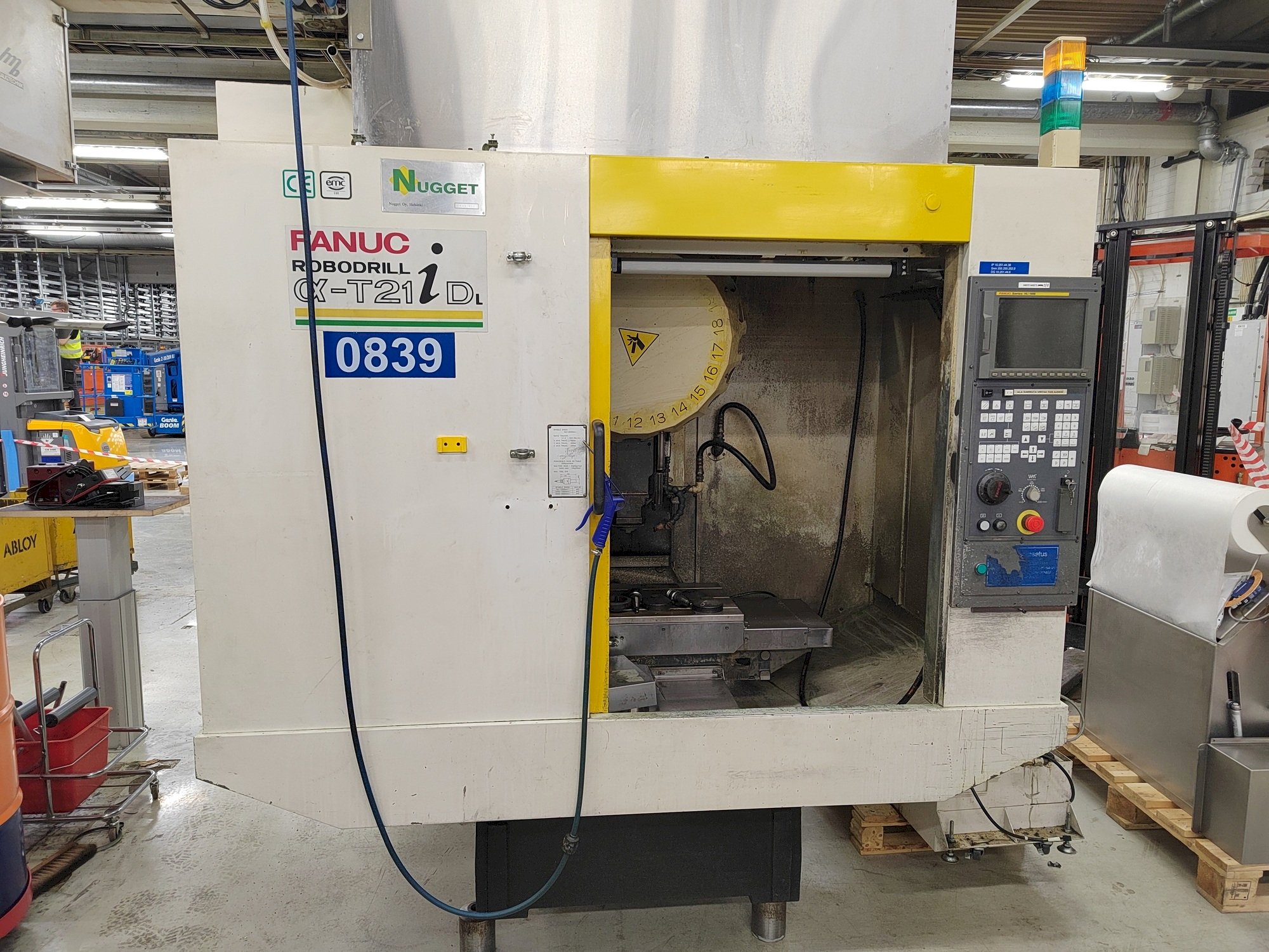 FANUC Robodrill AlphaT21iDL Vertical Machining