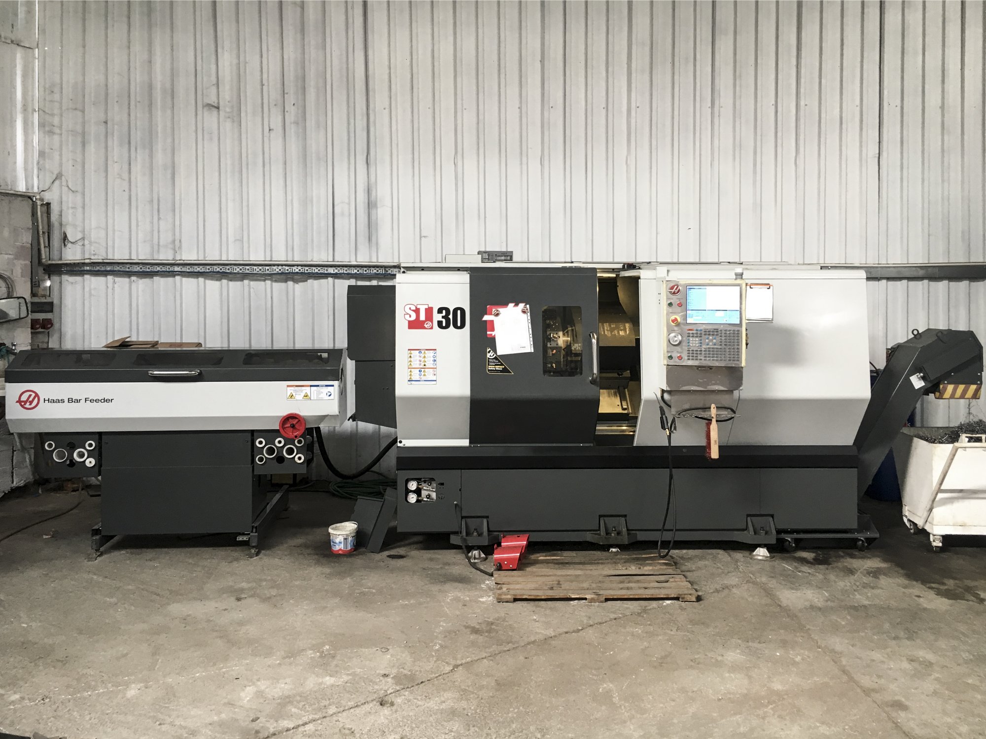 Haas St 30 Lathe